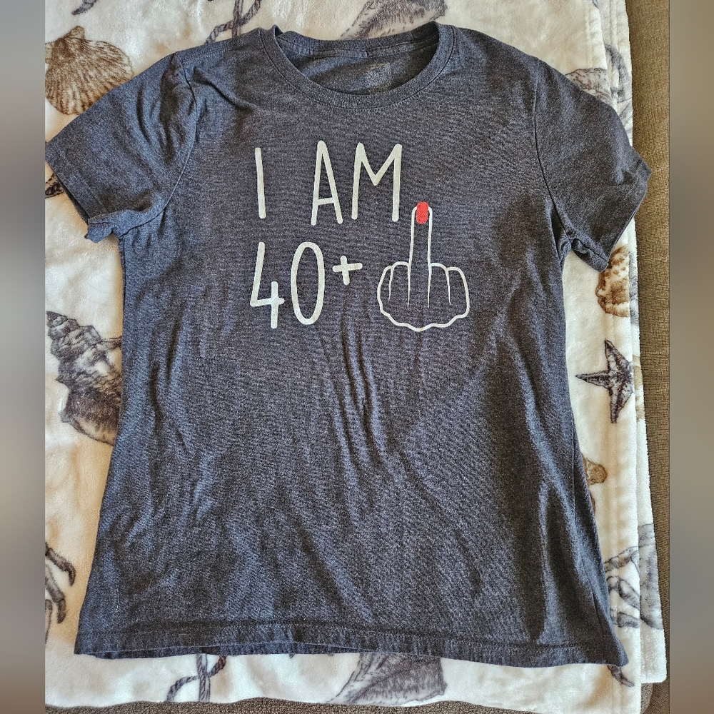 I Am 40+1 Funny Birthday Tee